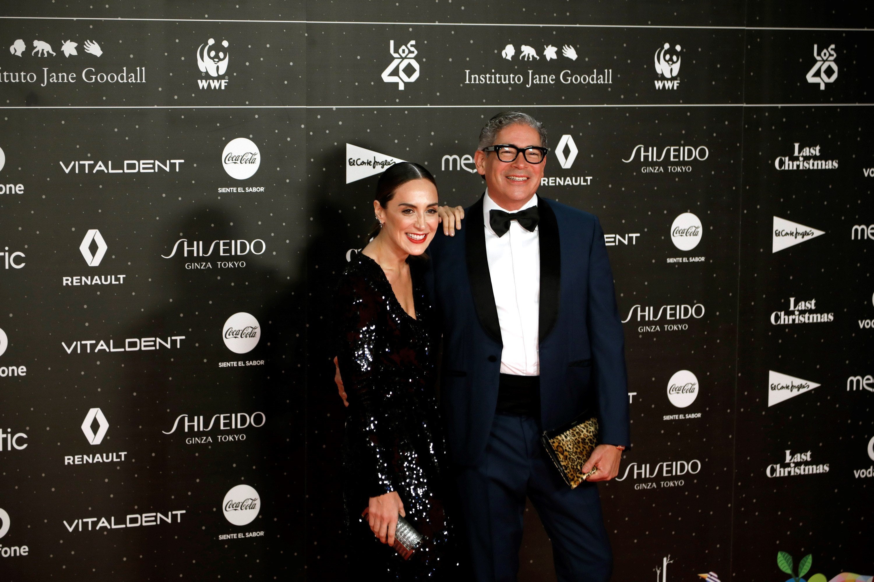 Rosalía, a su llegada. 