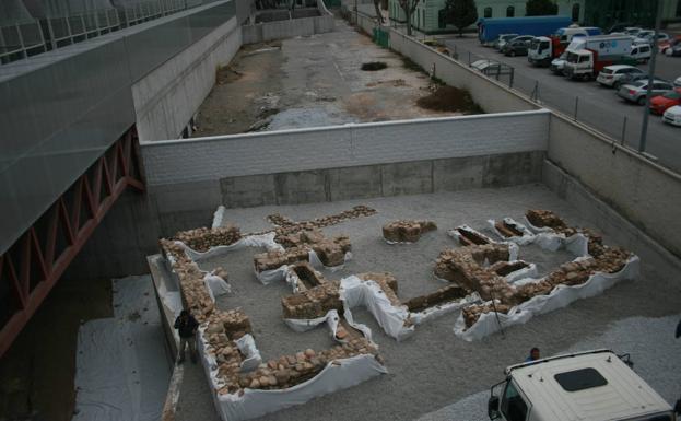 Edificio religioso tras su reconstrucción.