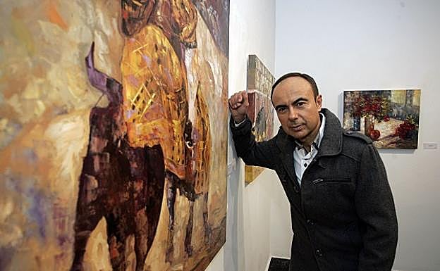 El artista jienense José Domínguez es muy reconocido a nivel internacional