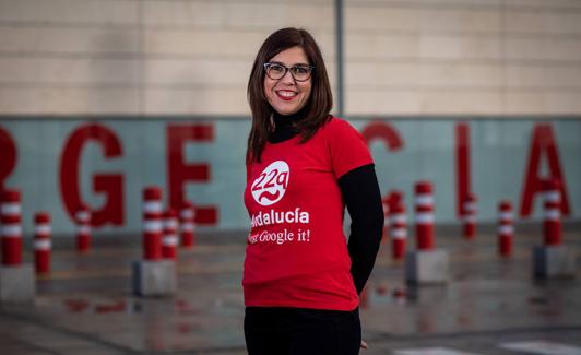 Chari Coca, madre de Laura, que padece el síndrome 22Q.