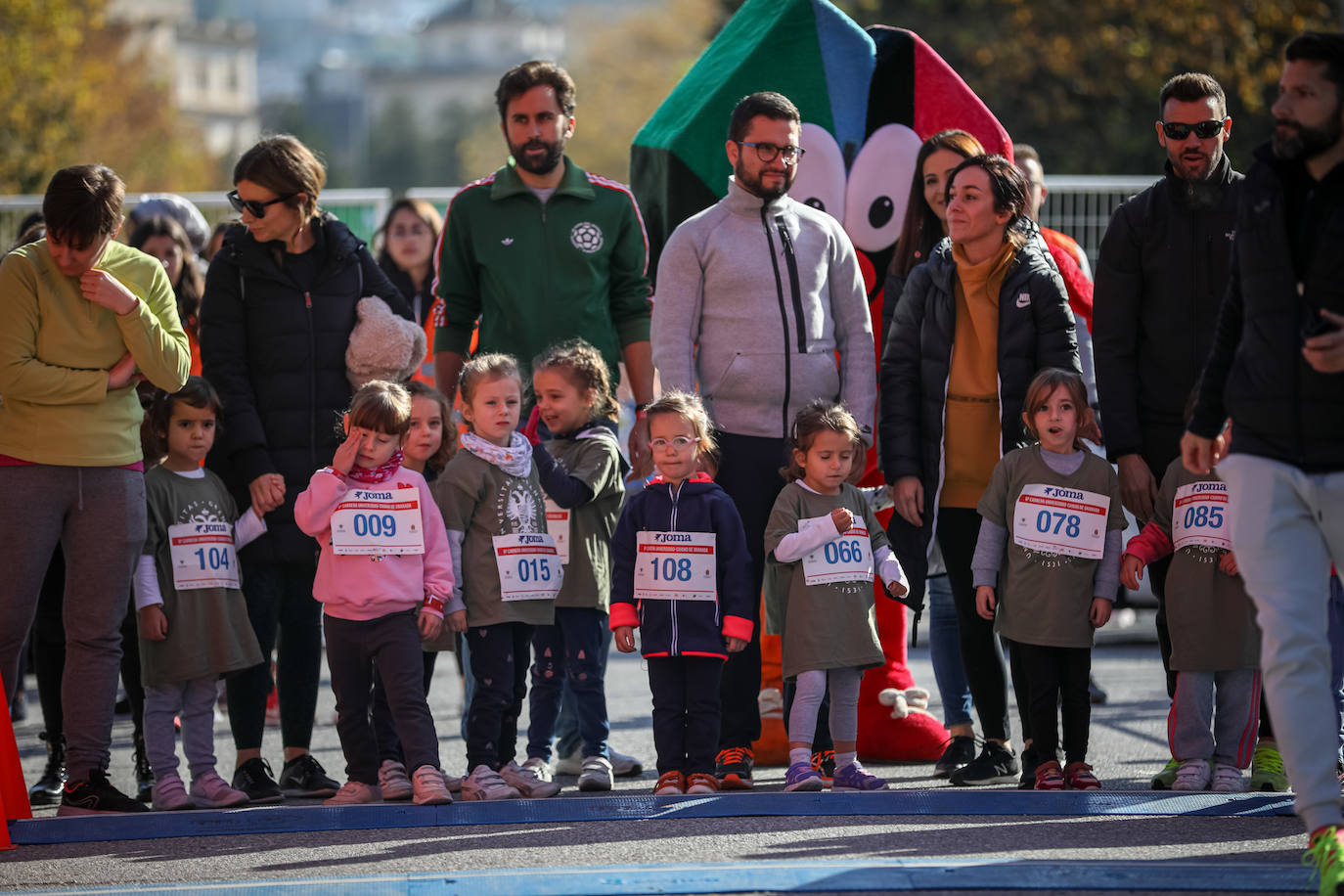 240 niños y niñas participan en la primera jornada de la sexta edición de la Carrera Universidad Ciudad de Granada