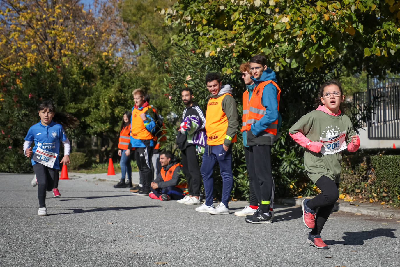 240 niños y niñas participan en la primera jornada de la sexta edición de la Carrera Universidad Ciudad de Granada