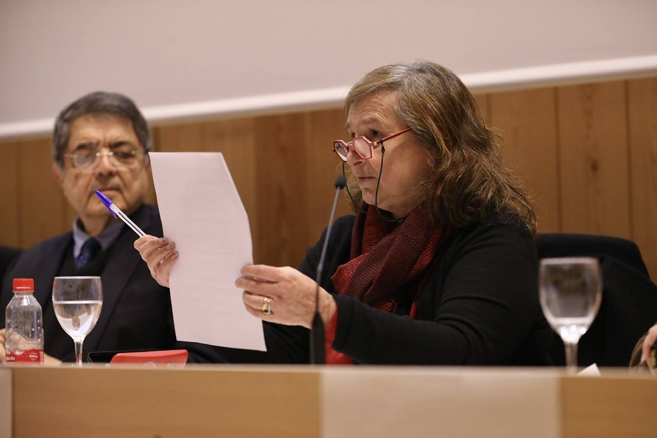 Así fue el acto en el Aula Magna de la Escuela de Arquitectura de la UGR 