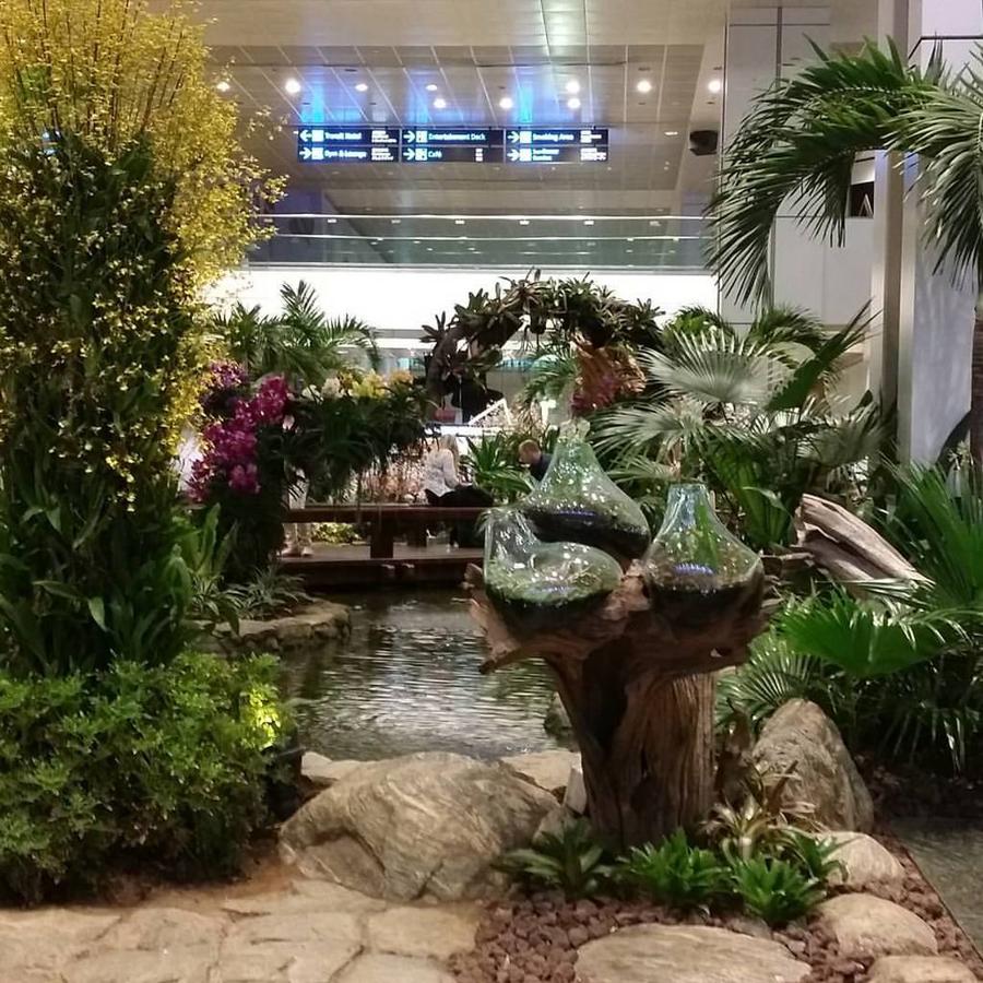 Aeropuerto Changi (Singapur).