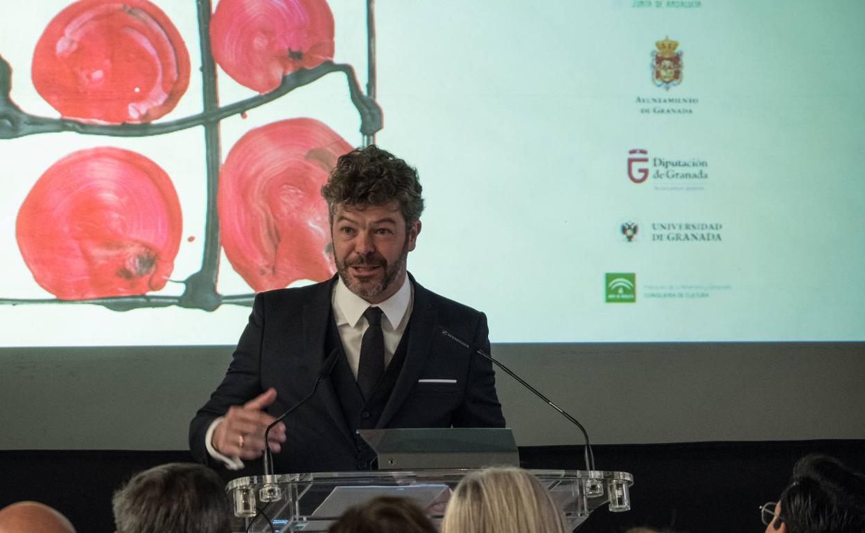 Pablo Heras-Casado durante la presentación de la 68 edición del Festival Internacional de Música y Danza de Granada. 