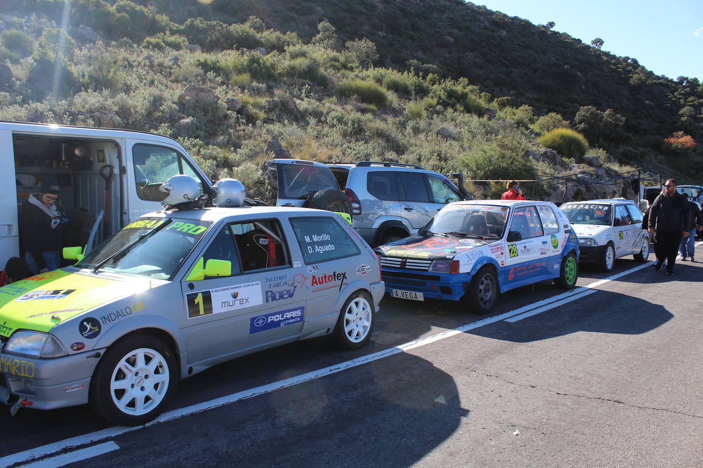 El piloto del Automóvil Club Almería ha dominado los dos primeros tramos