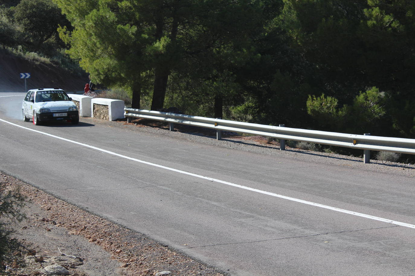 El piloto del Automóvil Club Almería ha dominado los dos primeros tramos