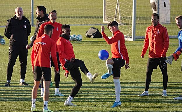 Con el mayor optimismo posible para recibir al Atlético de Madrid. 