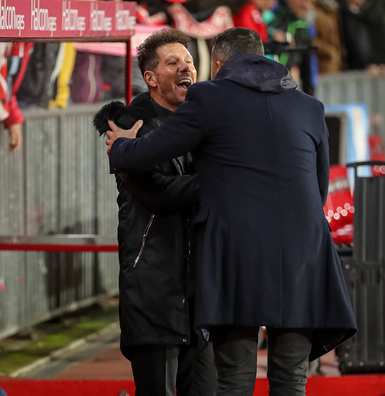 Todas las instantáneas que deja la visita de los del 'Cholo' Simeone a Los Cármenes