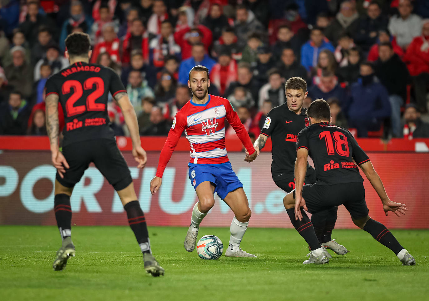 Todas las instantáneas que deja la visita de los del 'Cholo' Simeone a Los Cármenes