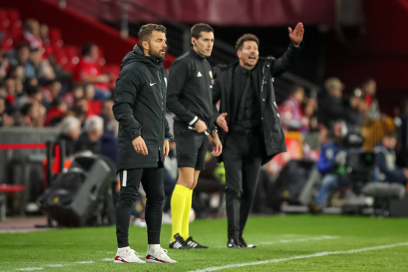 Todas las instantáneas que deja la visita de los del 'Cholo' Simeone a Los Cármenes