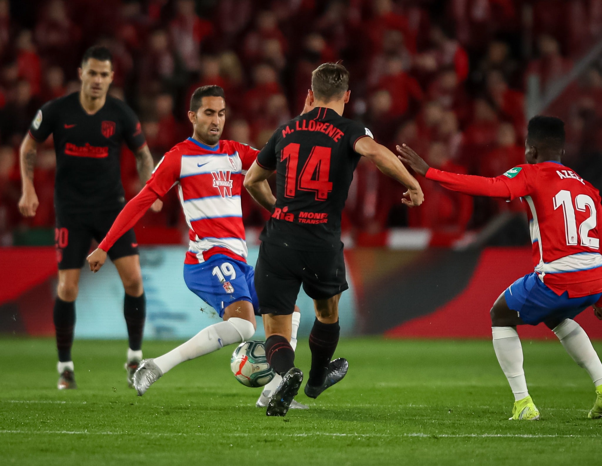 Todas las instantáneas que deja la visita de los del 'Cholo' Simeone a Los Cármenes