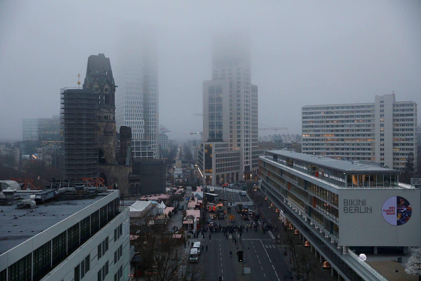 Una de las vías principales de la ciudad de Berlín.