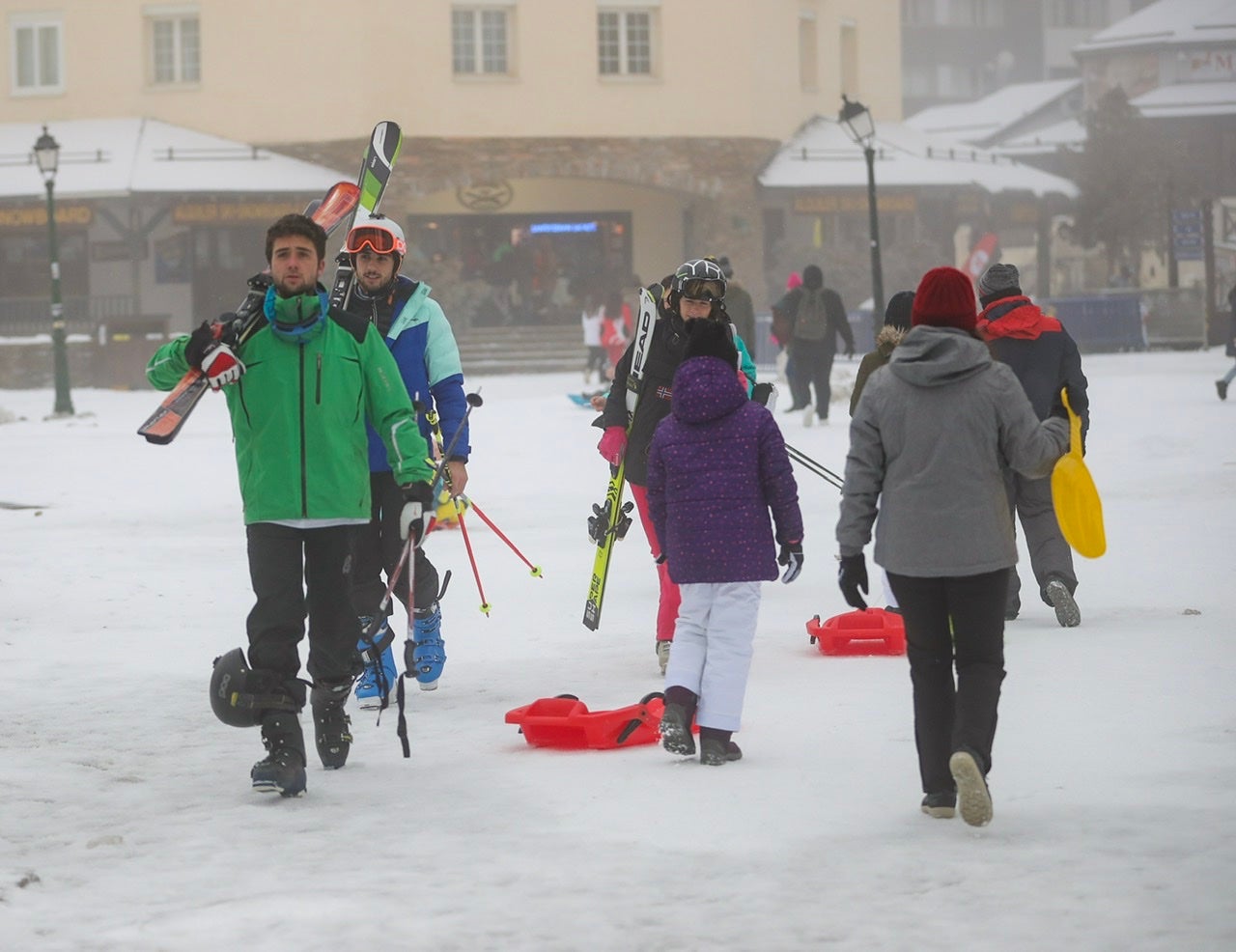 Mostramos las primeras imágenes de la estación esta temporada.