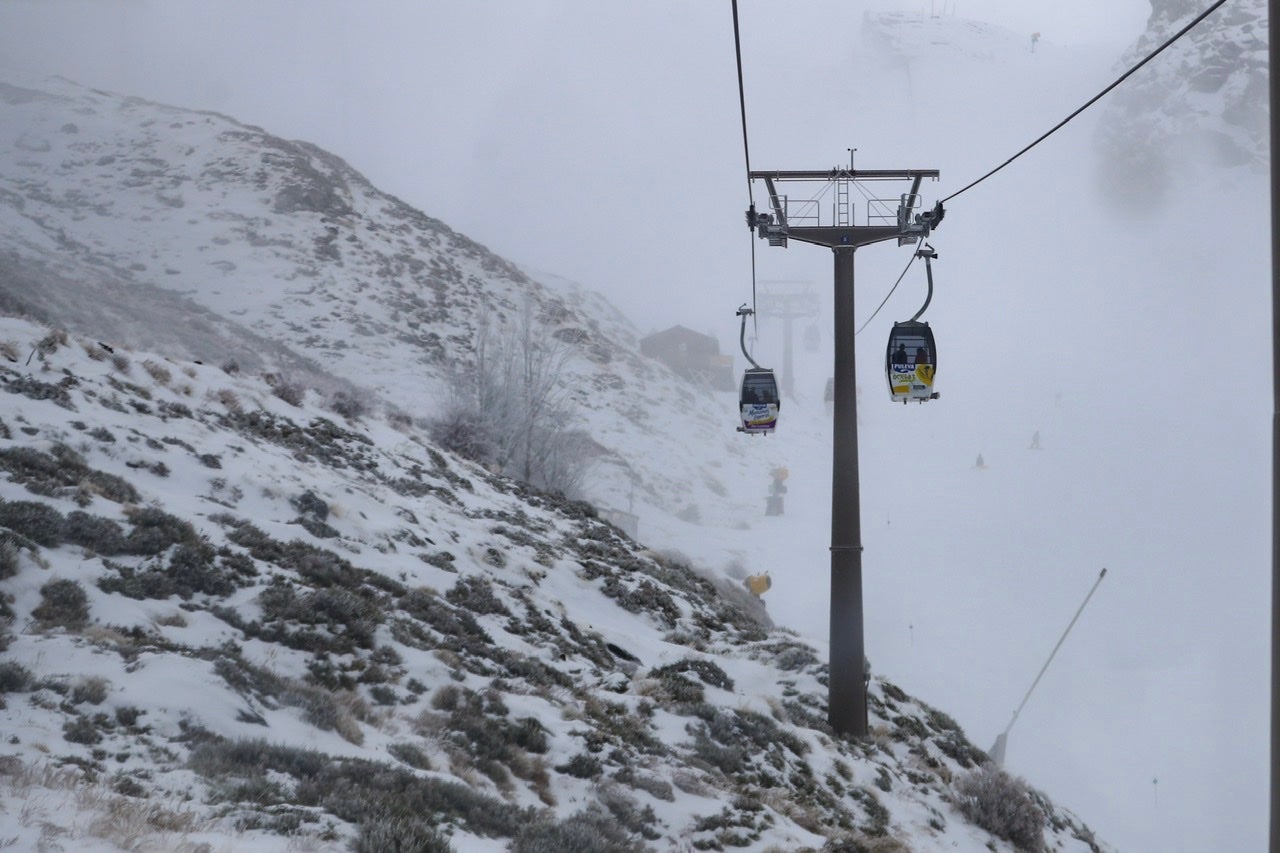 Mostramos las primeras imágenes de la estación esta temporada.