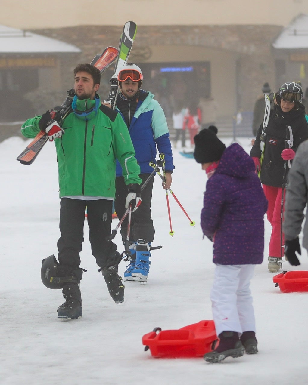 Mostramos las primeras imágenes de la estación esta temporada.