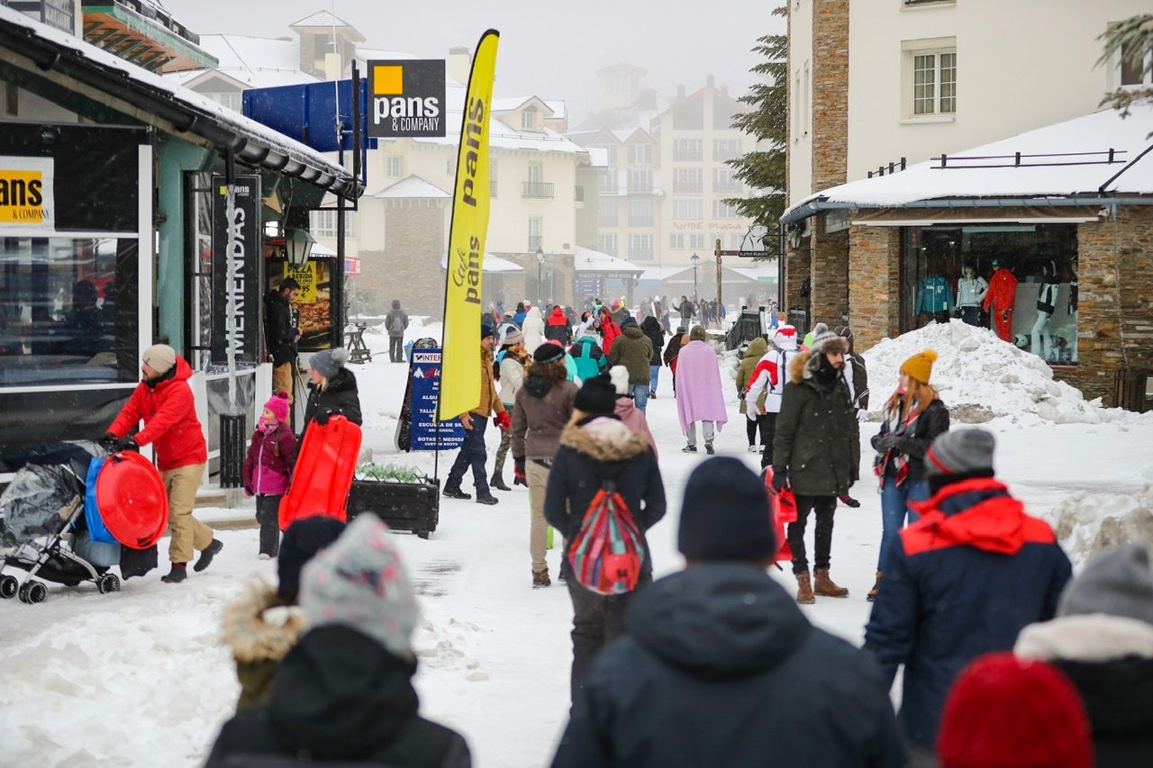 Mostramos las primeras imágenes de la estación esta temporada.