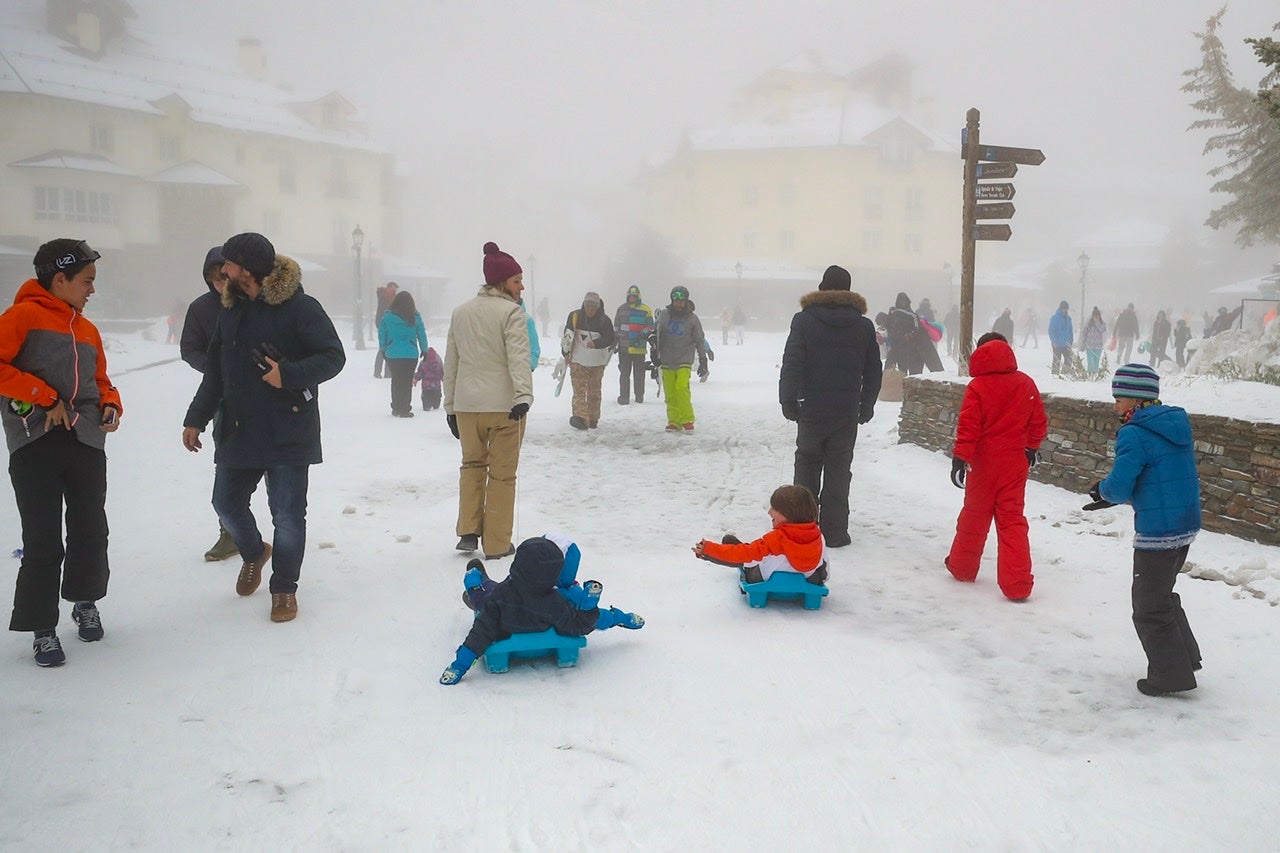 Mostramos las primeras imágenes de la estación esta temporada.