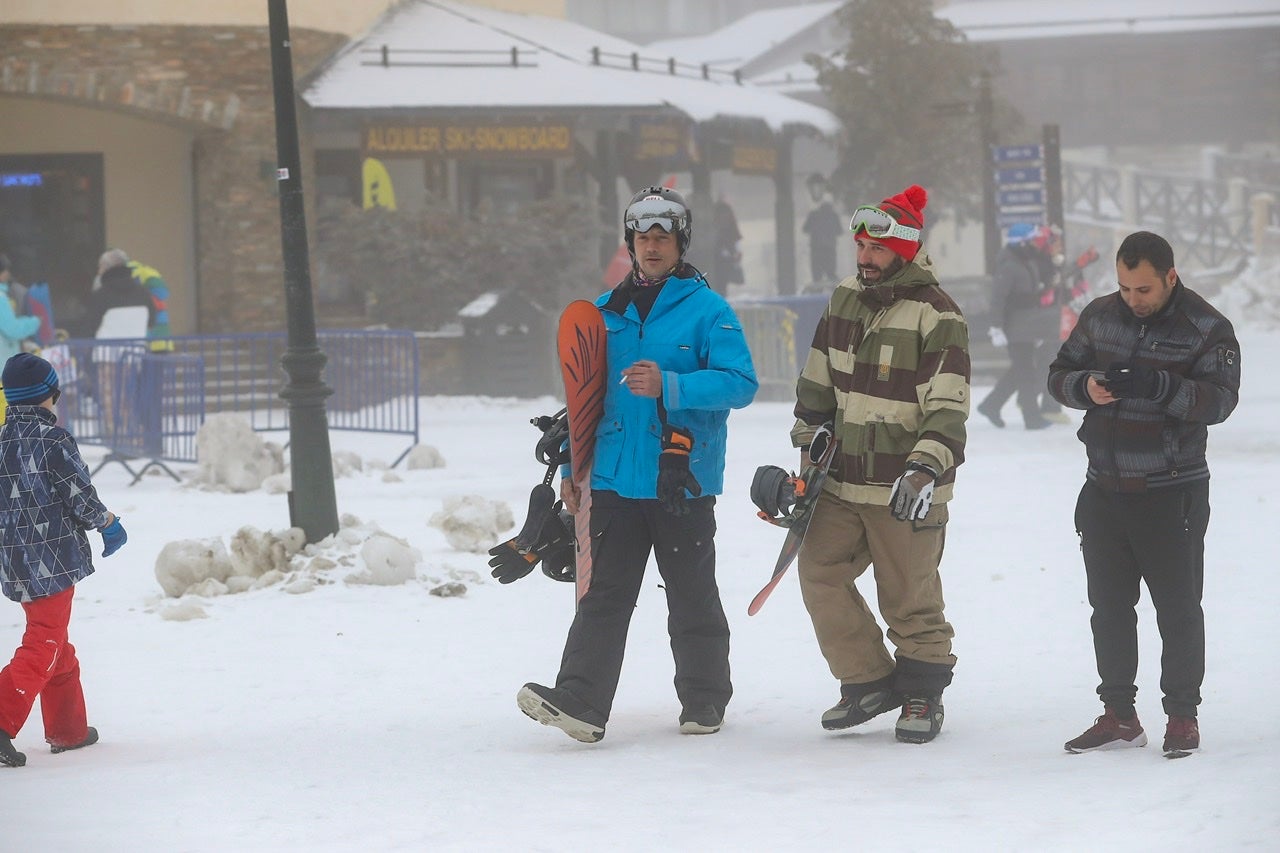 Mostramos las primeras imágenes de la estación esta temporada.