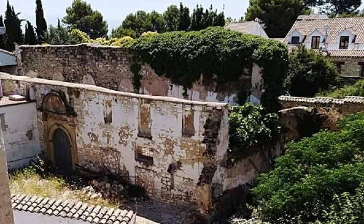 Aspecto del Convento de San Francisco de Asís, en Úbeda. 