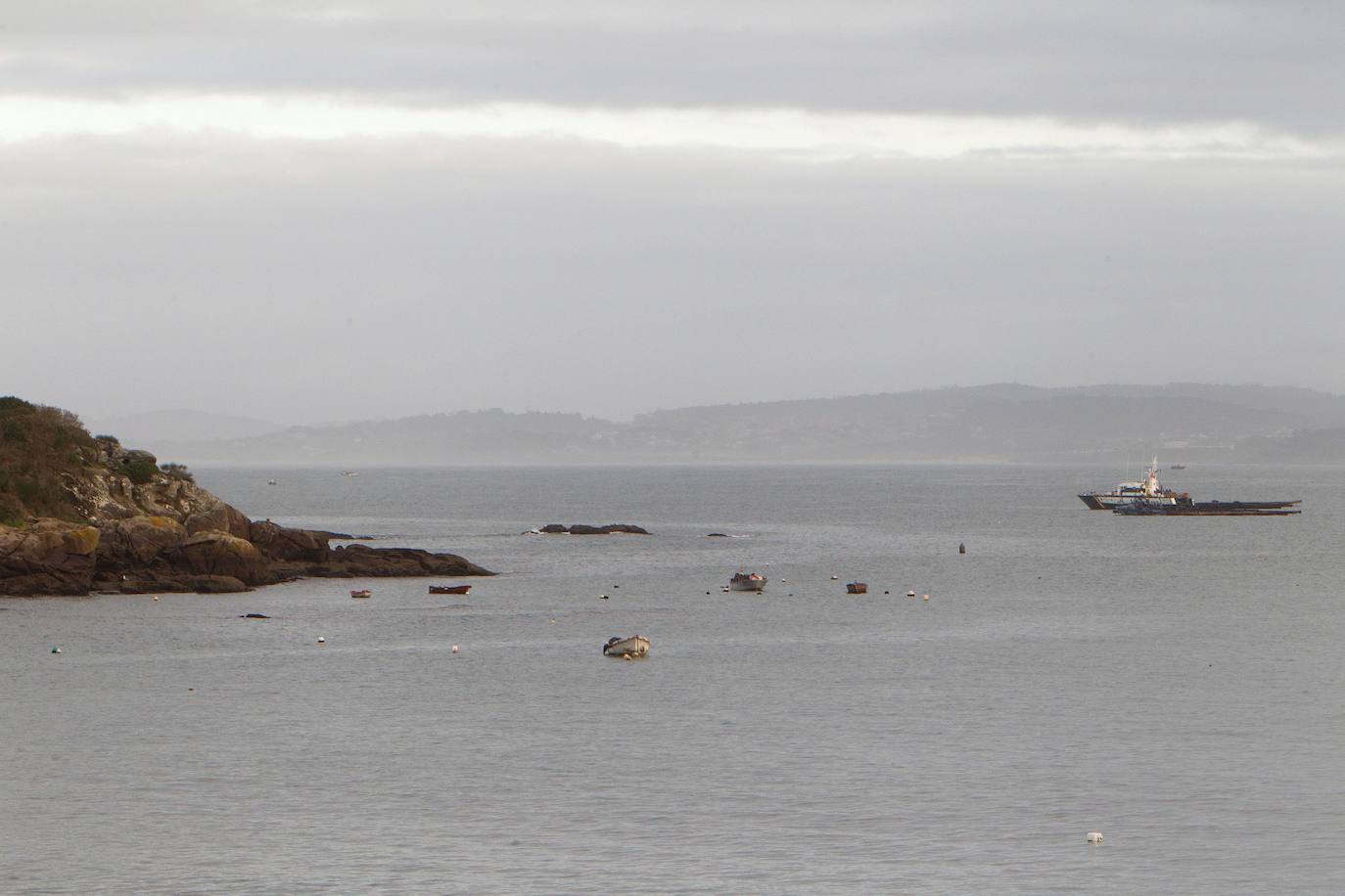 Interceptan un submarino en Pontevedra con más de 3.000 kilos de cocaína