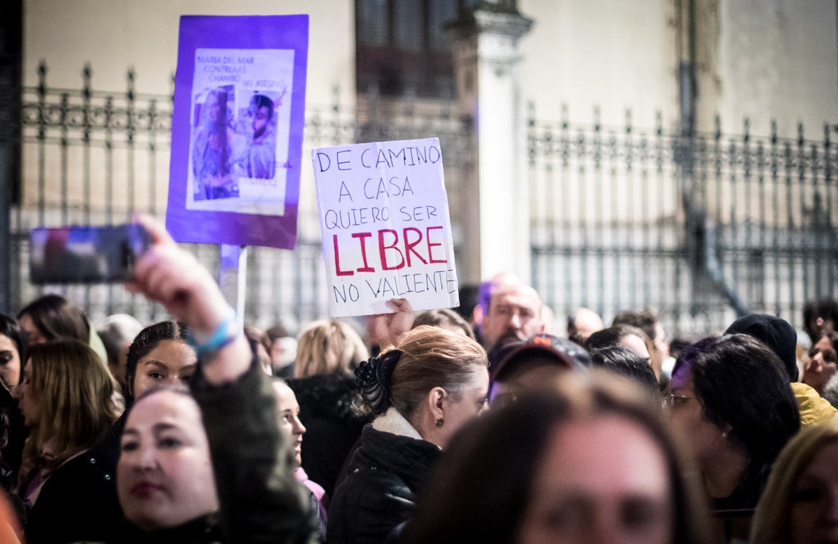Repasa los carteles de la manifestación feminista contra la violencia de género de este 25N en Granada 