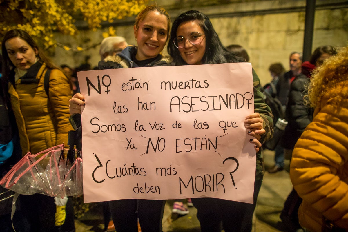 Repasa los carteles de la manifestación feminista contra la violencia de género de este 25N en Granada 