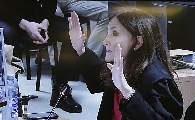 Fernanda Álvarez, abogada de José Enrique Abuín Gey. 