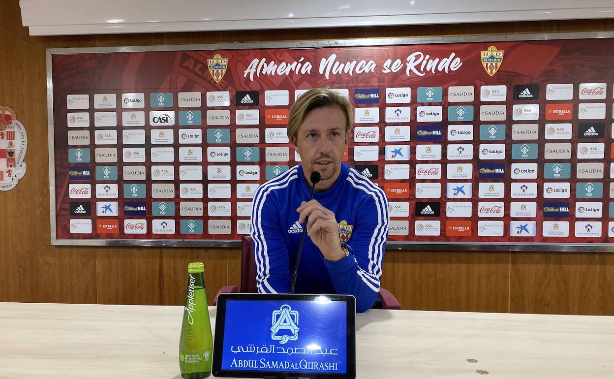 UD Almería | Guti contará con "los jugadores que mejor estén"