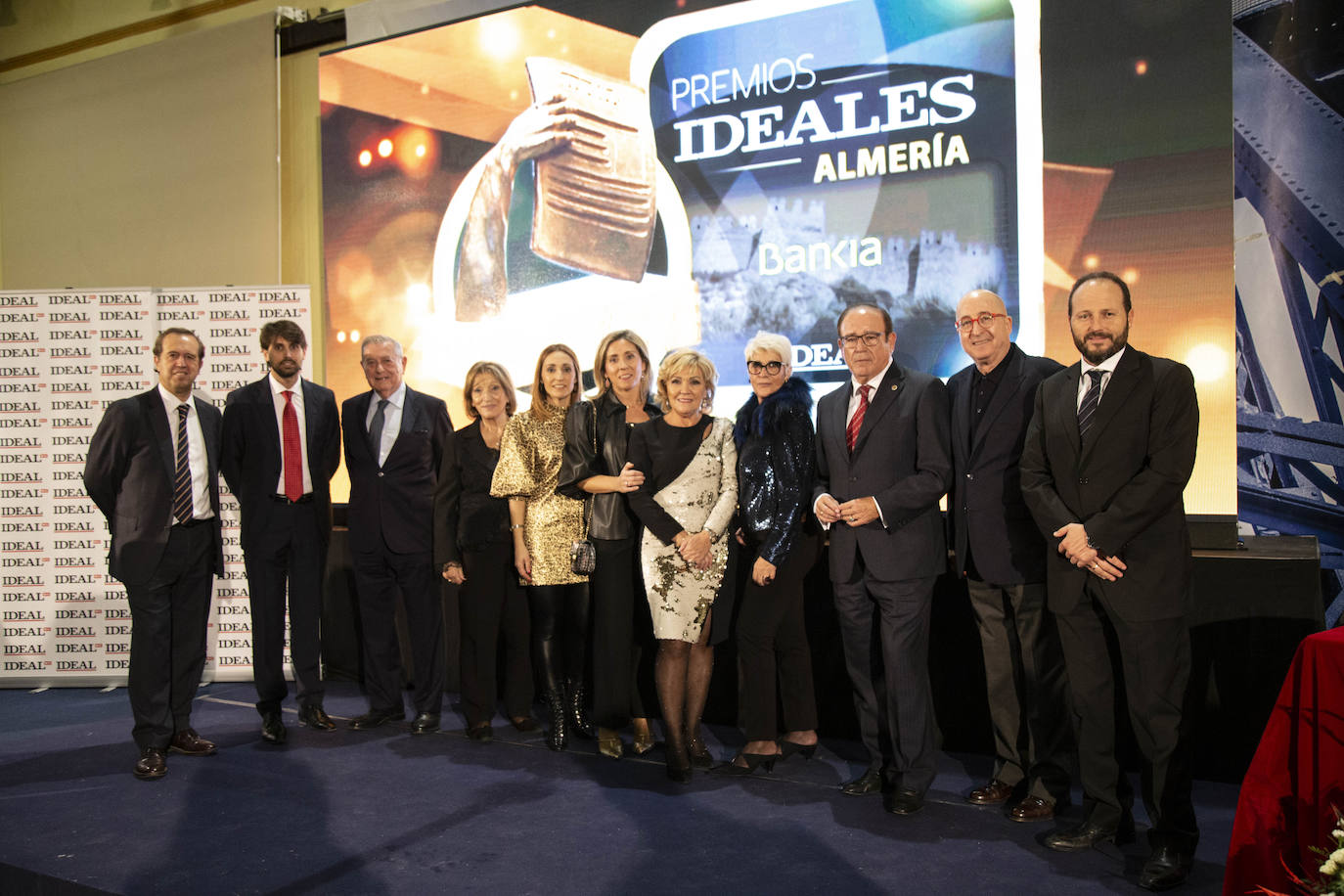 Más de 200 personas se han dado cita en el Varadero del Puerto de Almería para asistir a la gala de entrega de estos galardones que reconocen el talento almeriense 