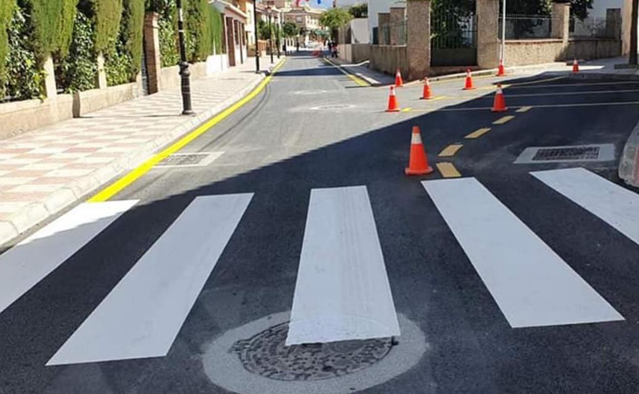 Cúllar Vega mejora el asfalto y las aceras de una decena de calles