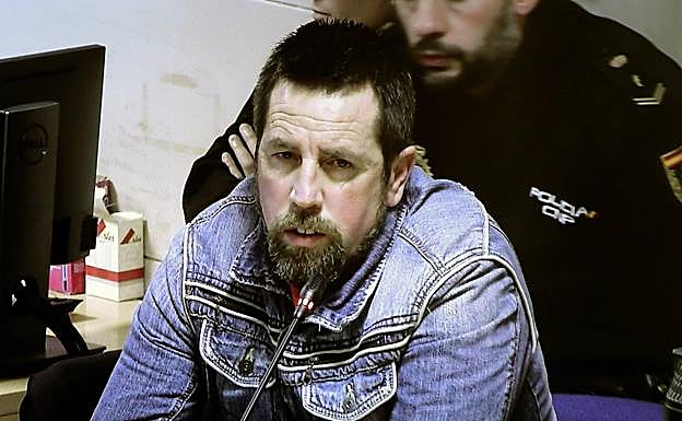 Enrique Abuín, alias 'El Chicle', durante el juicio por la muerte de Diana Quer.