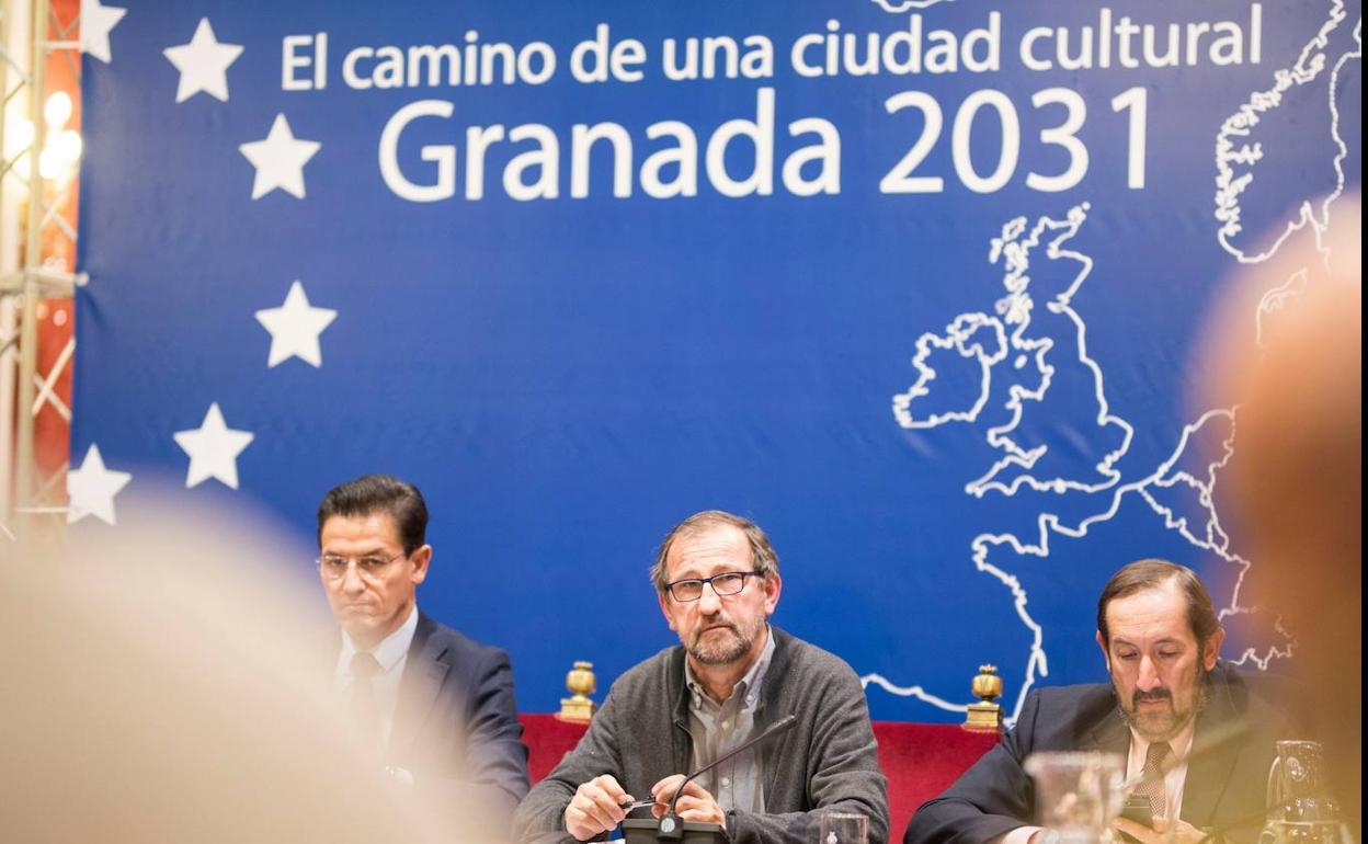 Ernesto Páramo, durante su exposición. 