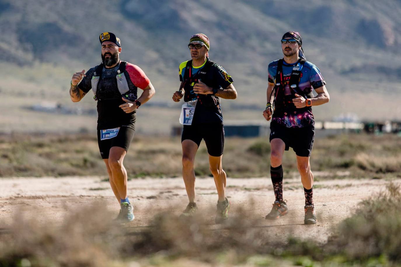 Medio millar de atletas han participado en la quinta edición de la Ultra Maratón Costa de Almería