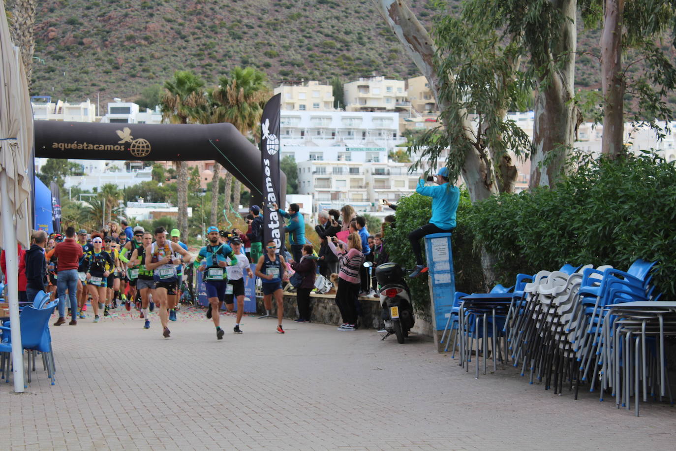 Medio millar de atletas han participado en la quinta edición de la Ultra Maratón Costa de Almería