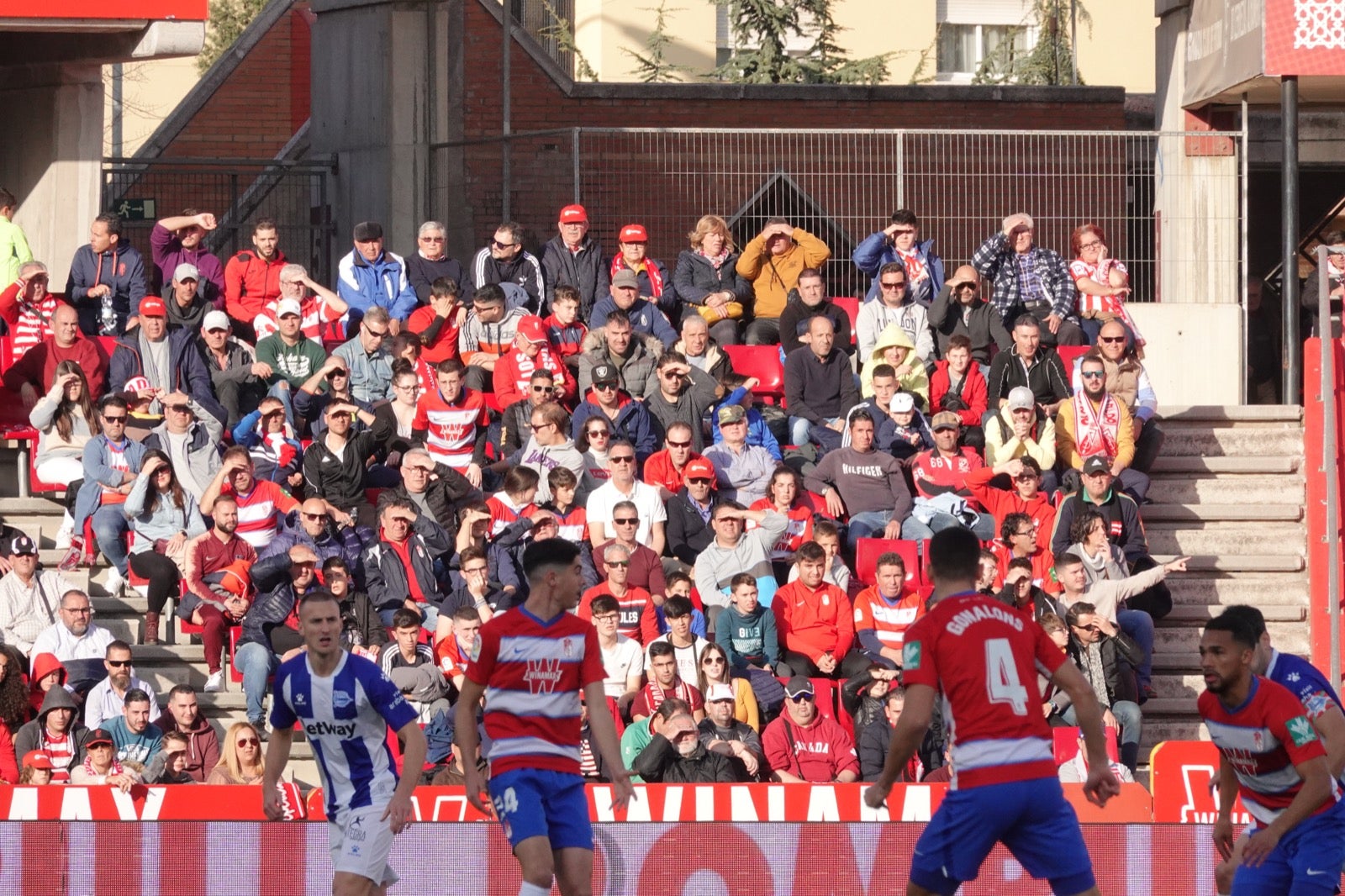 Echamos un vistazo a la grada para recopilar las mejores fotos de la afición. 