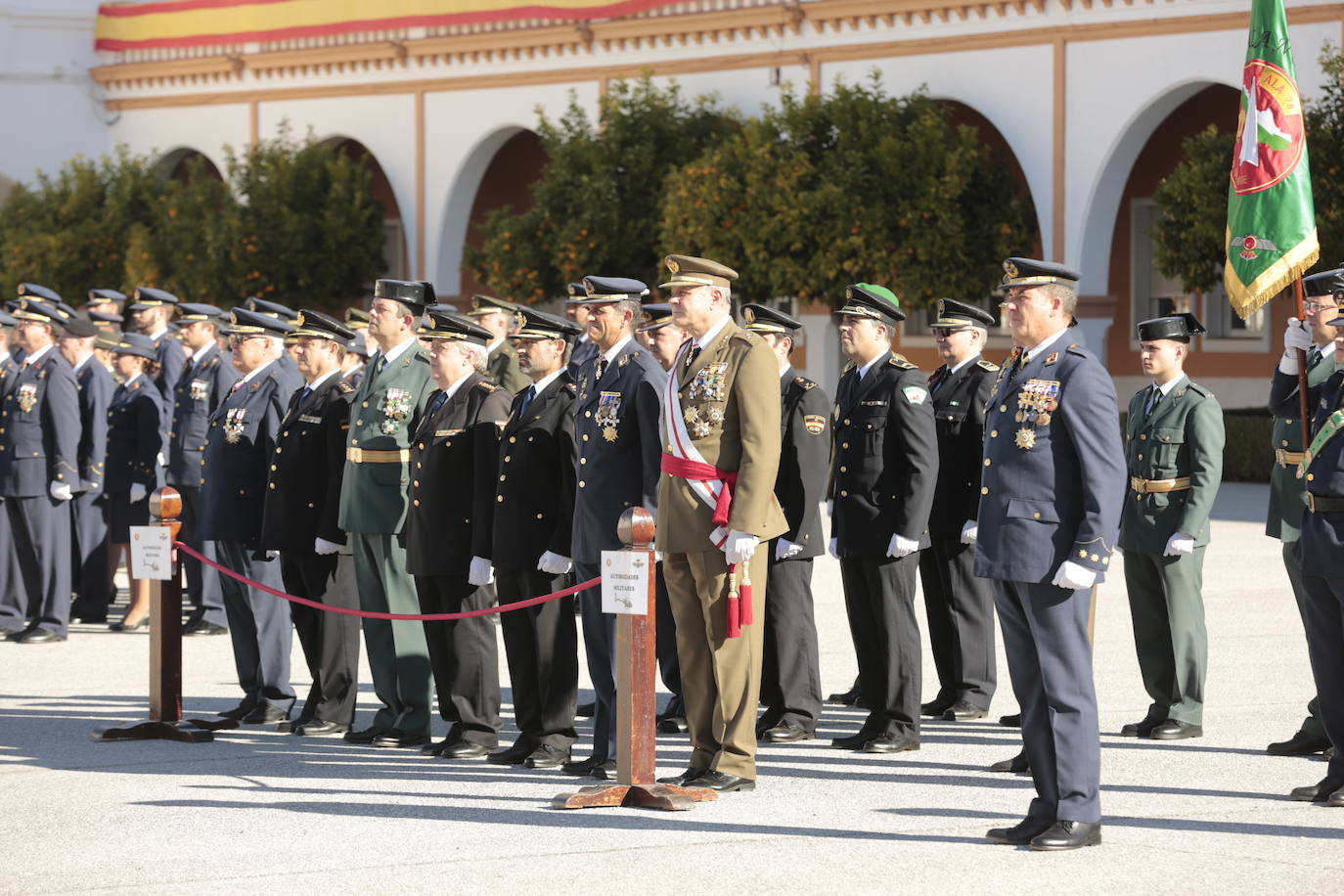 La Base Aérea de Armilla recoge los homenajes por el Día de Nuestra Señora de Loreto