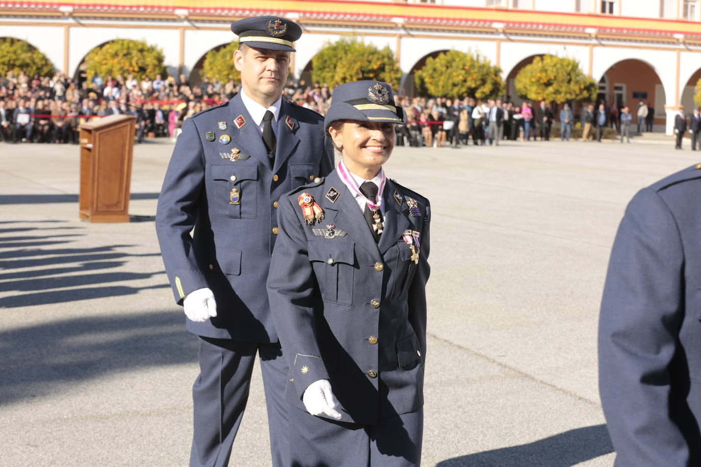 La Base Aérea de Armilla recoge los homenajes por el Día de Nuestra Señora de Loreto