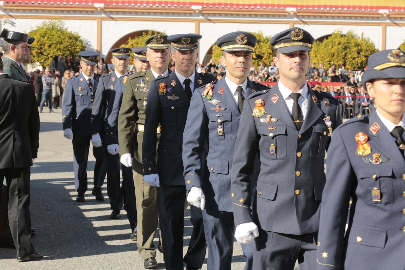 La Base Aérea de Armilla recoge los homenajes por el Día de Nuestra Señora de Loreto