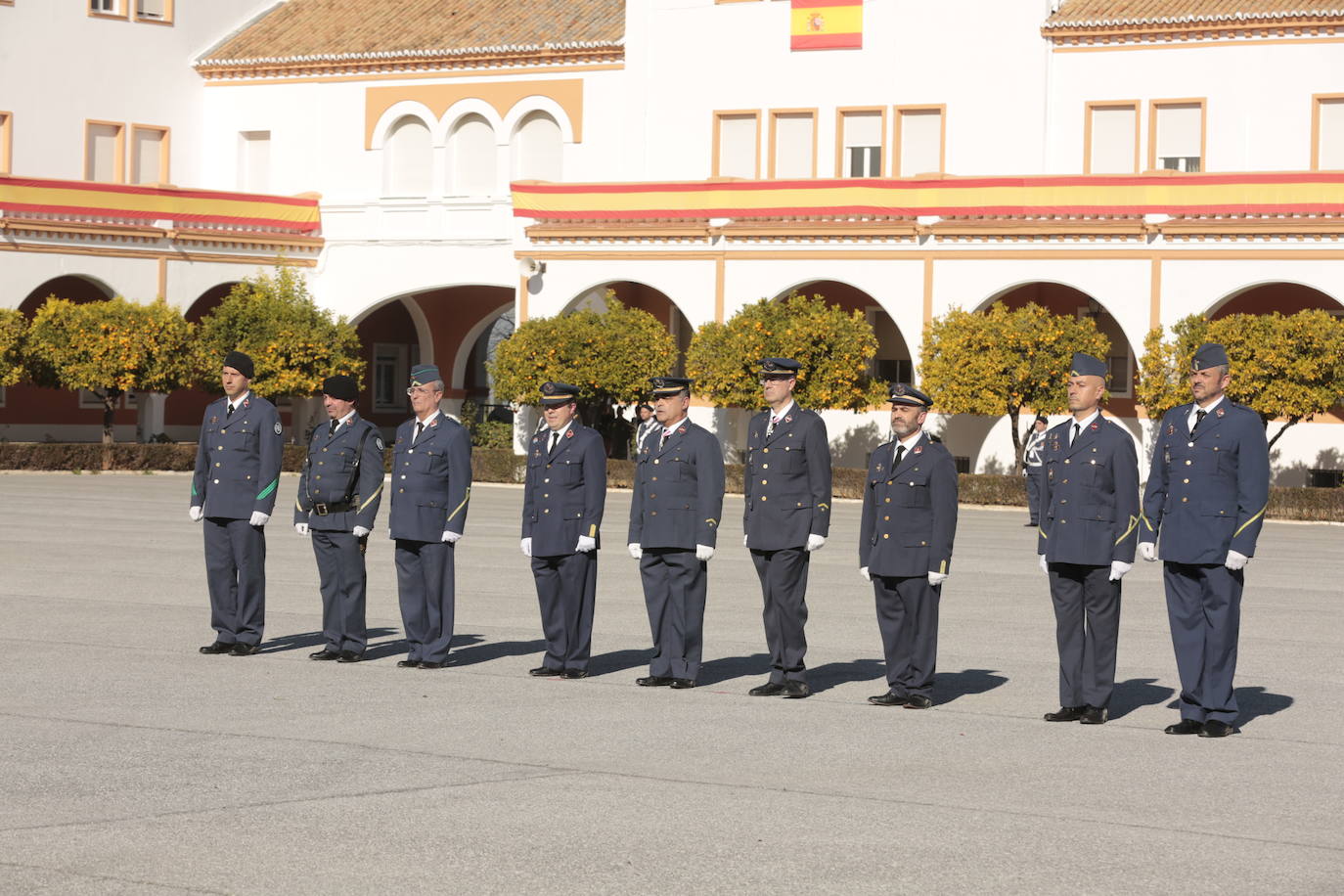 La Base Aérea de Armilla recoge los homenajes por el Día de Nuestra Señora de Loreto