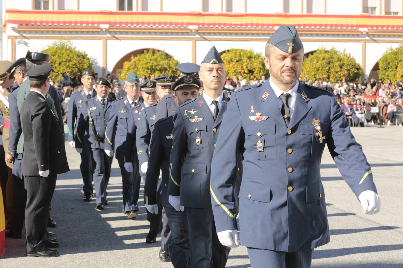 La Base Aérea de Armilla recoge los homenajes por el Día de Nuestra Señora de Loreto