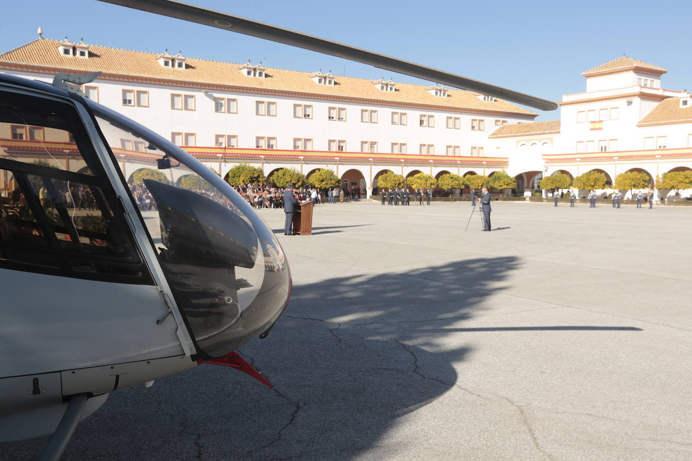 La Base Aérea de Armilla recoge los homenajes por el Día de Nuestra Señora de Loreto