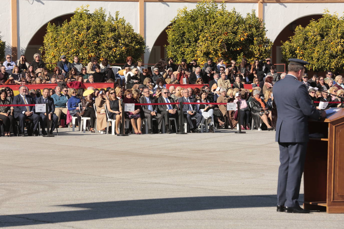 La Base Aérea de Armilla recoge los homenajes por el Día de Nuestra Señora de Loreto