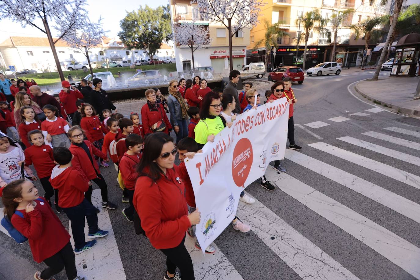 El niño de siete años motrileño que padece la enfermedad de Duchenne, una dolencia que causa distrofia muscular y que es degenerativa 