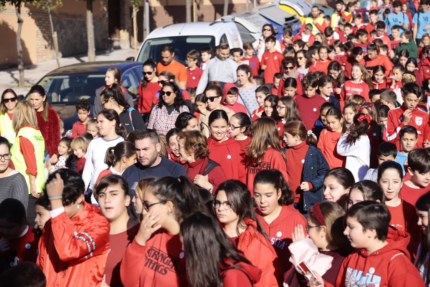 El niño de siete años motrileño que padece la enfermedad de Duchenne, una dolencia que causa distrofia muscular y que es degenerativa 