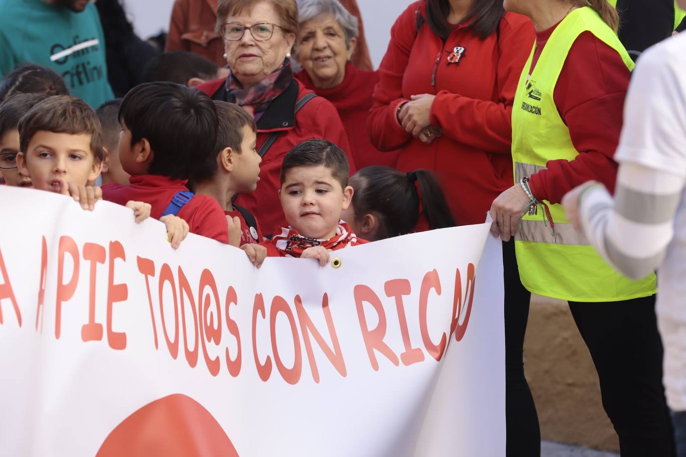 El niño de siete años motrileño que padece la enfermedad de Duchenne, una dolencia que causa distrofia muscular y que es degenerativa 