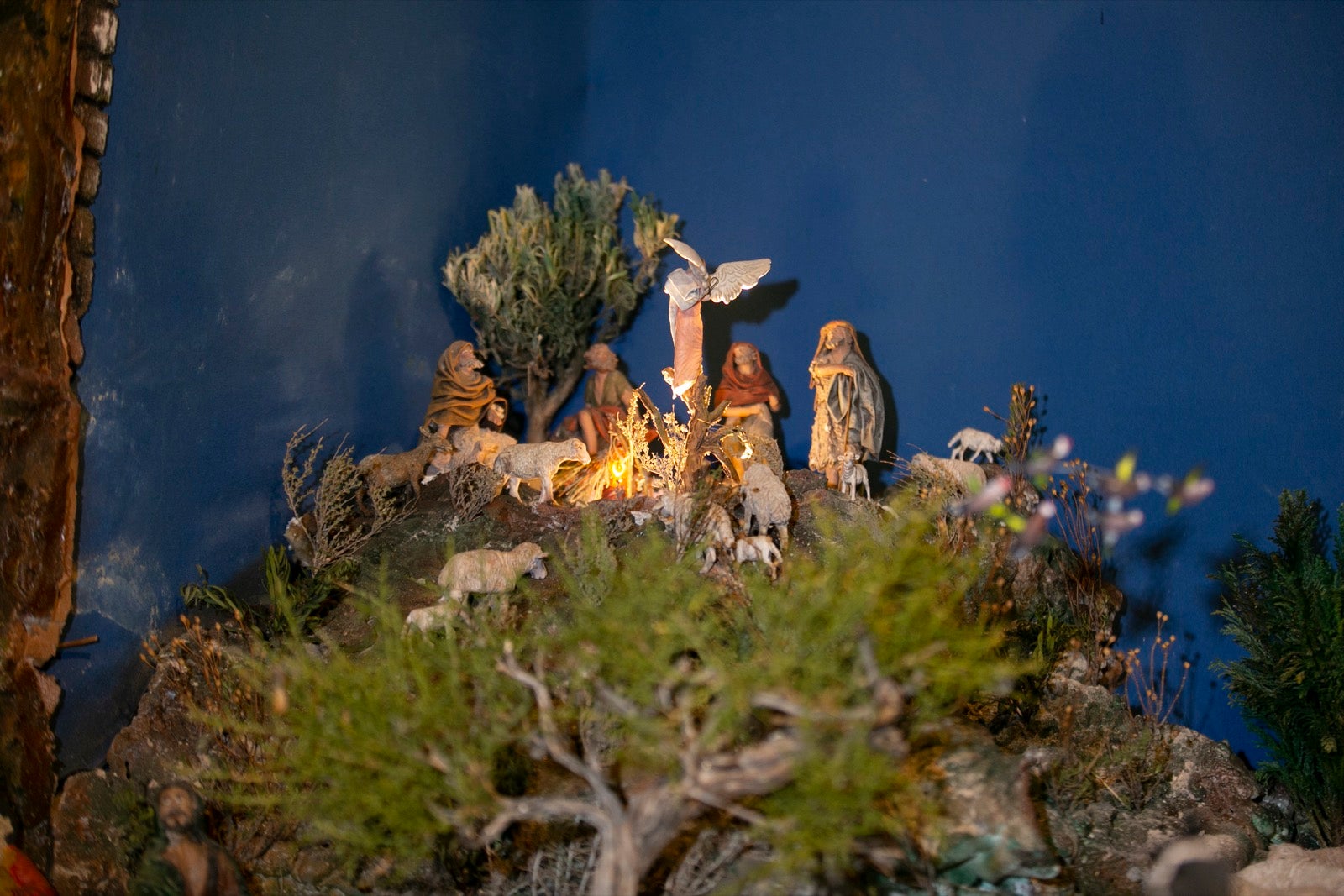 El nivel de los detalles del belén de Bolívar es extremo