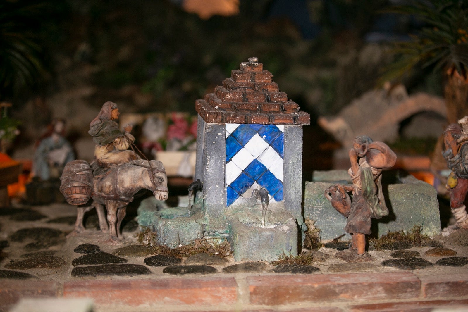 El nivel de los detalles del belén de Bolívar es extremo