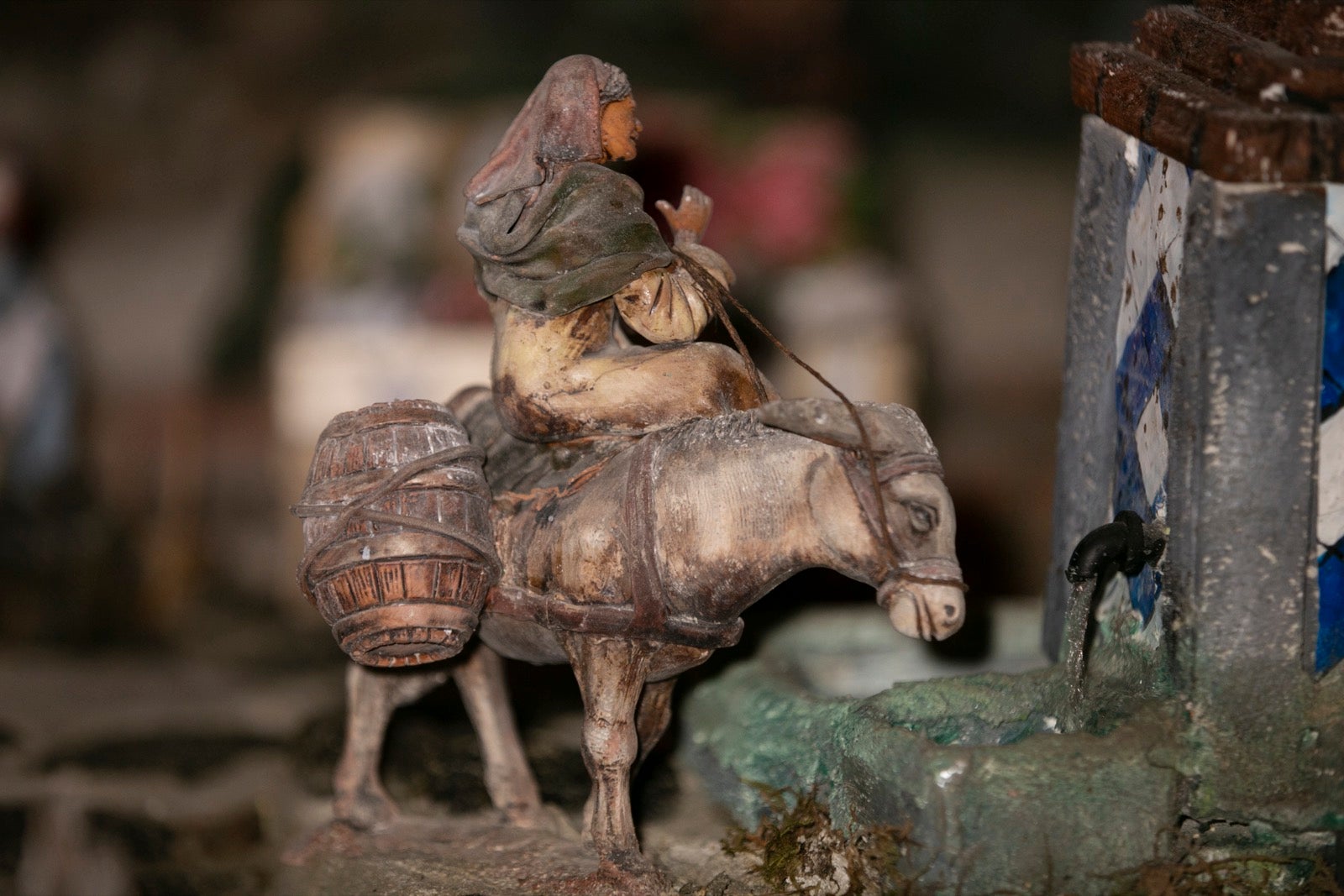 El nivel de los detalles del belén de Bolívar es extremo