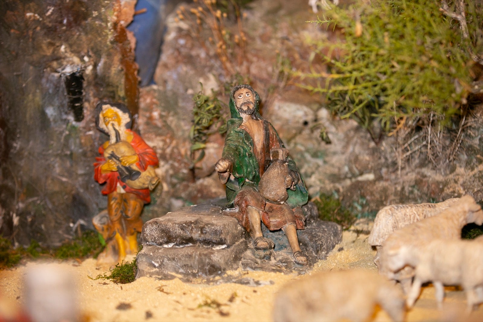 El nivel de los detalles del belén de Bolívar es extremo